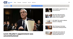Desktop Screenshot of conservativereview.com